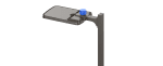 5 AL01 Square Pole Arm Mount 2